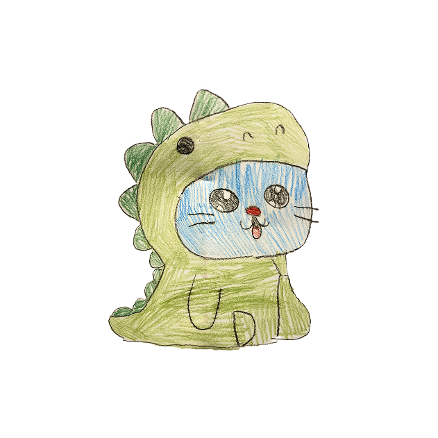 Dino-kitten
